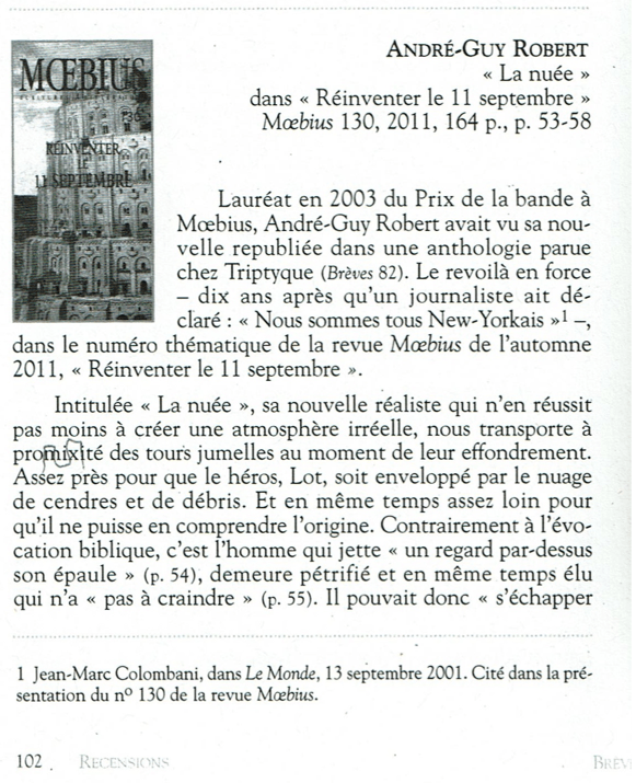 Recension 1 La nuée
